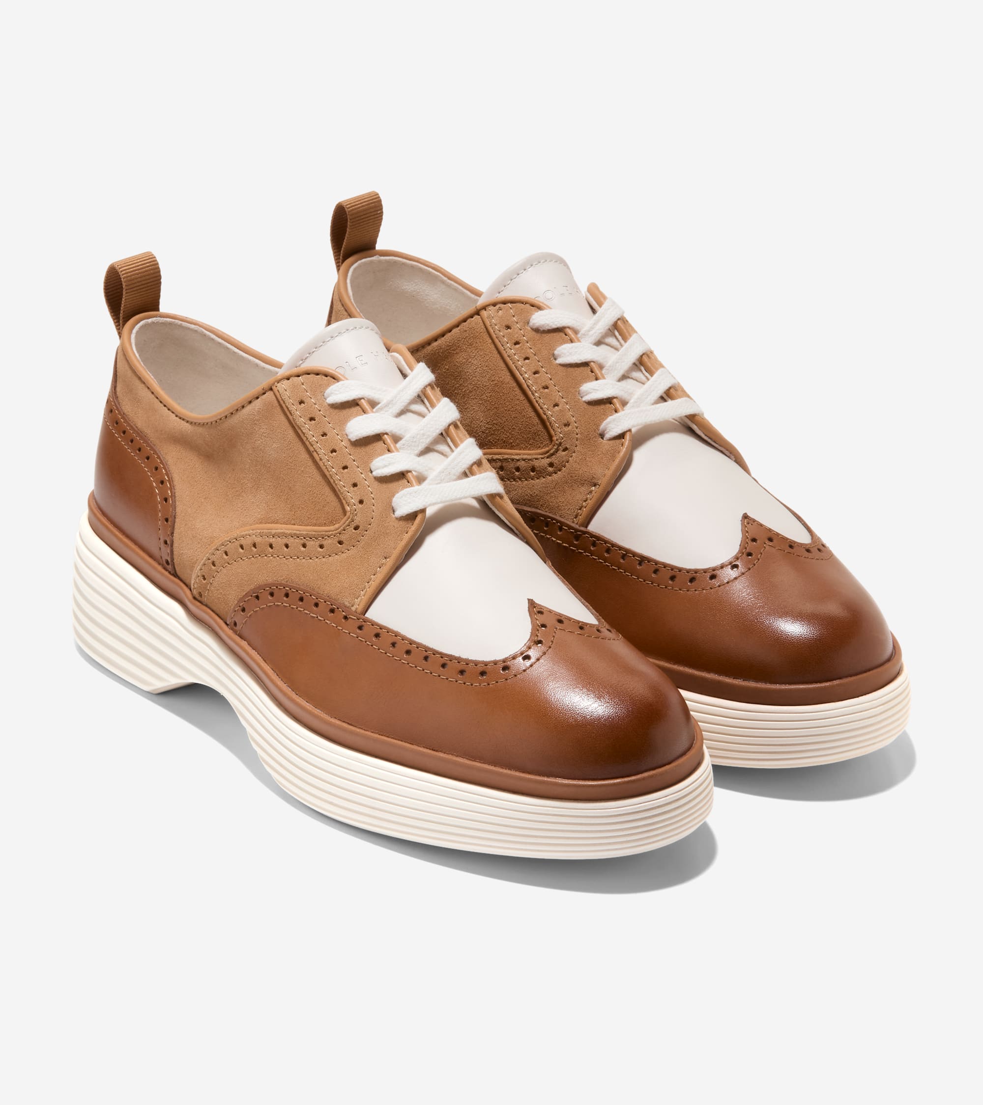Women's ØriginalGrand City Platform Wingtip Oxford 翼尖牛津鞋