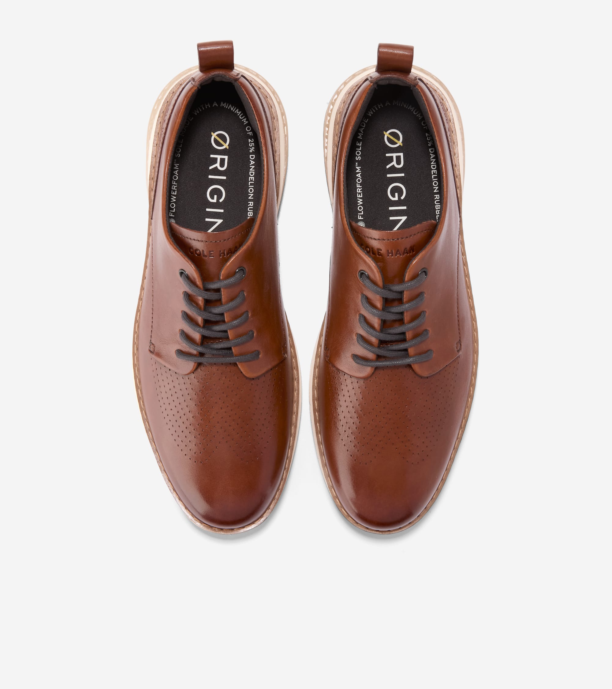 Men's ØriginalGrand ENERGYWEAVE PERFORATED PLAIN TOE OXFORDS 穿孔牛津鞋