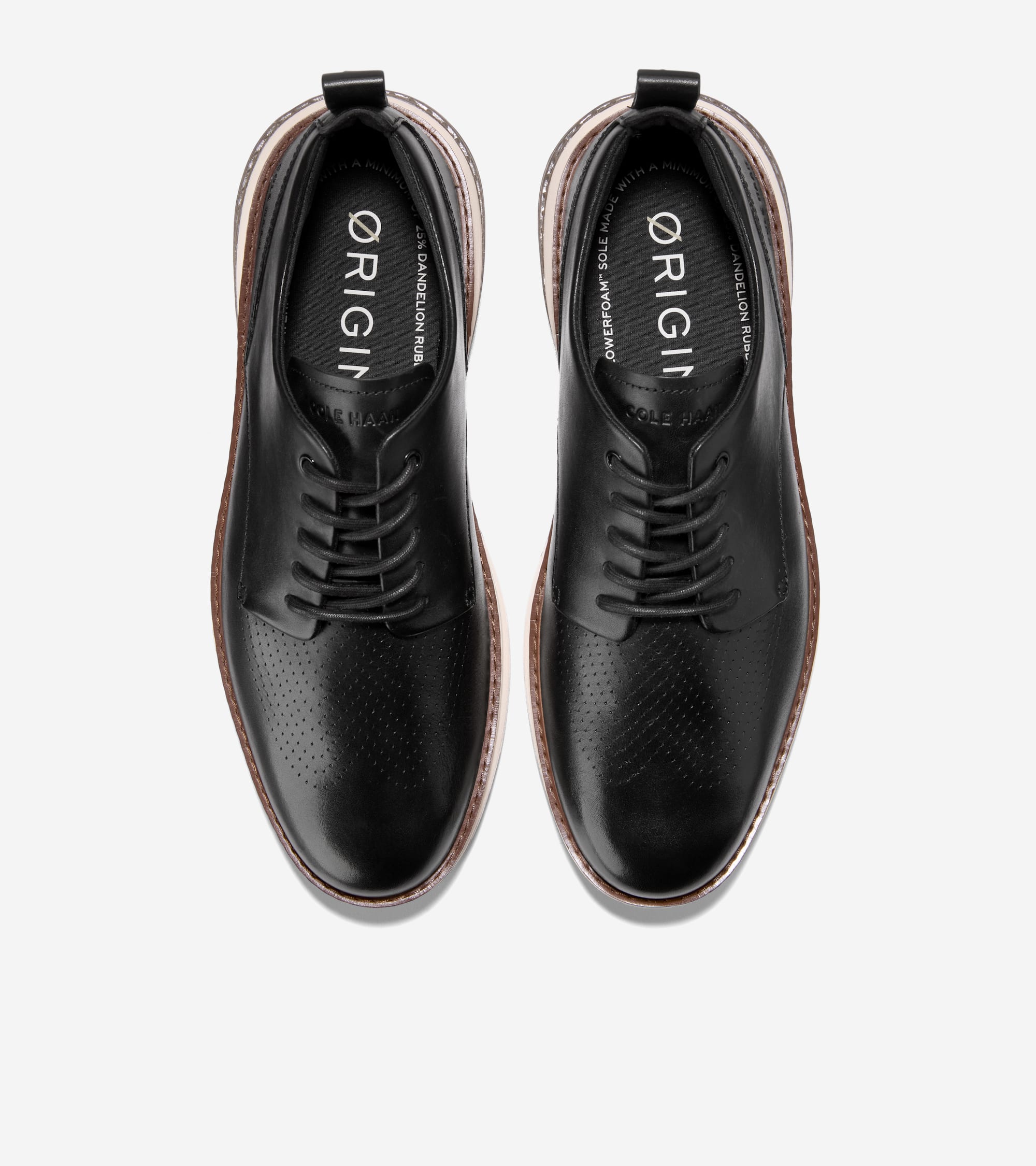 Men's ØriginalGrand ENERGYWEAVE PERFORATED PLAIN TOE OXFORDS 穿孔牛津鞋