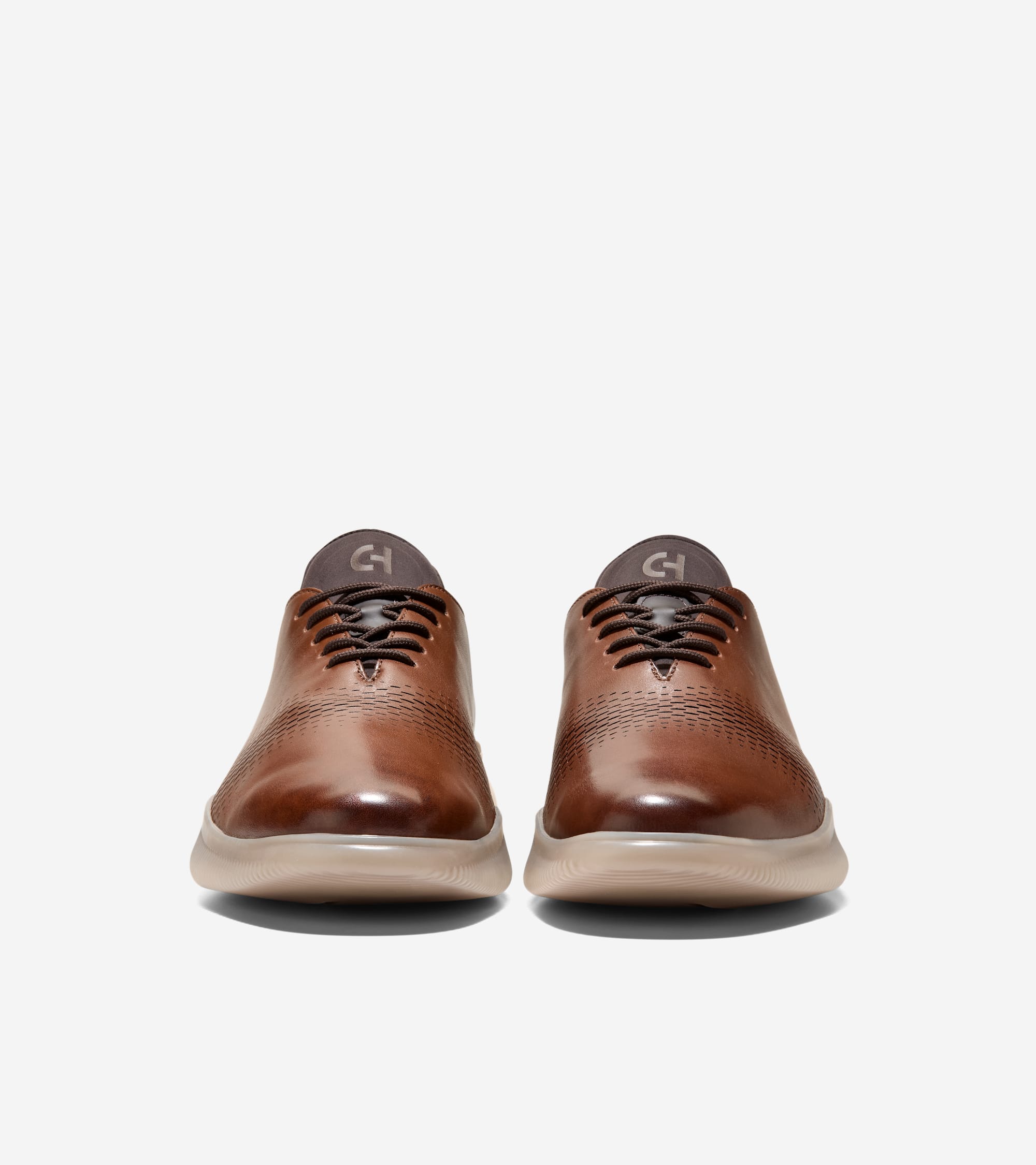 Men's 6.ZERØGRAND Laser Quick-On Oxfords 穿孔牛津鞋