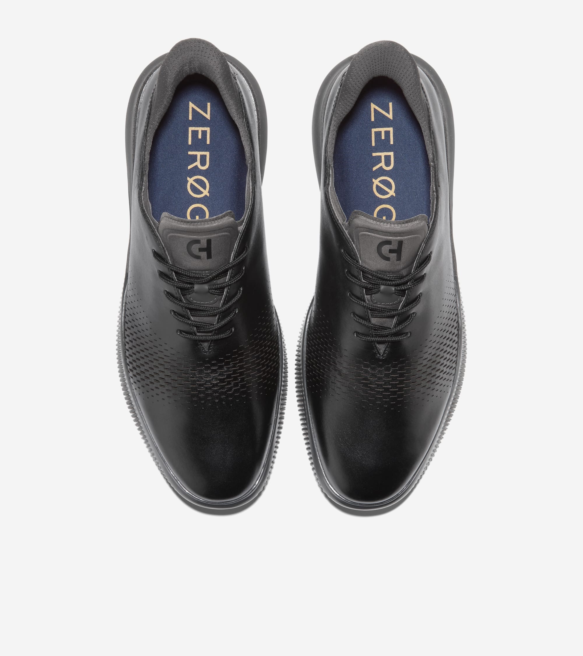 Men's 6.ZERØGRAND Laser Quick-On Oxfords 穿孔牛津鞋