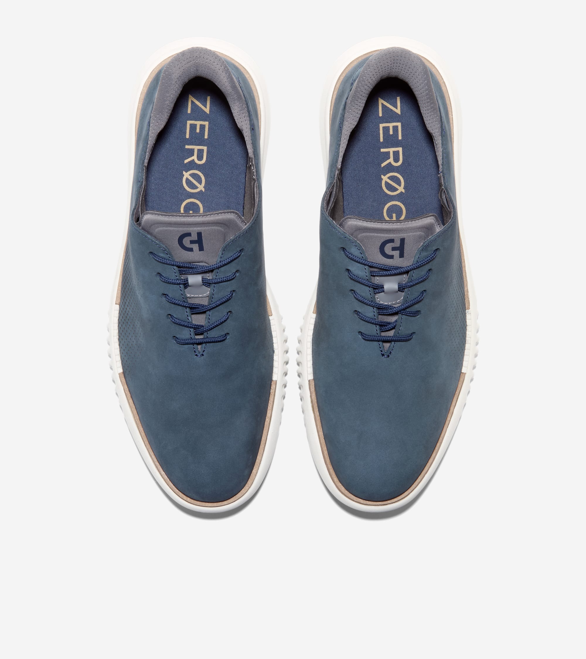 Men's 2.ZERØGRAND EVO Laser Quick-On Oxfords 穿孔牛津鞋
