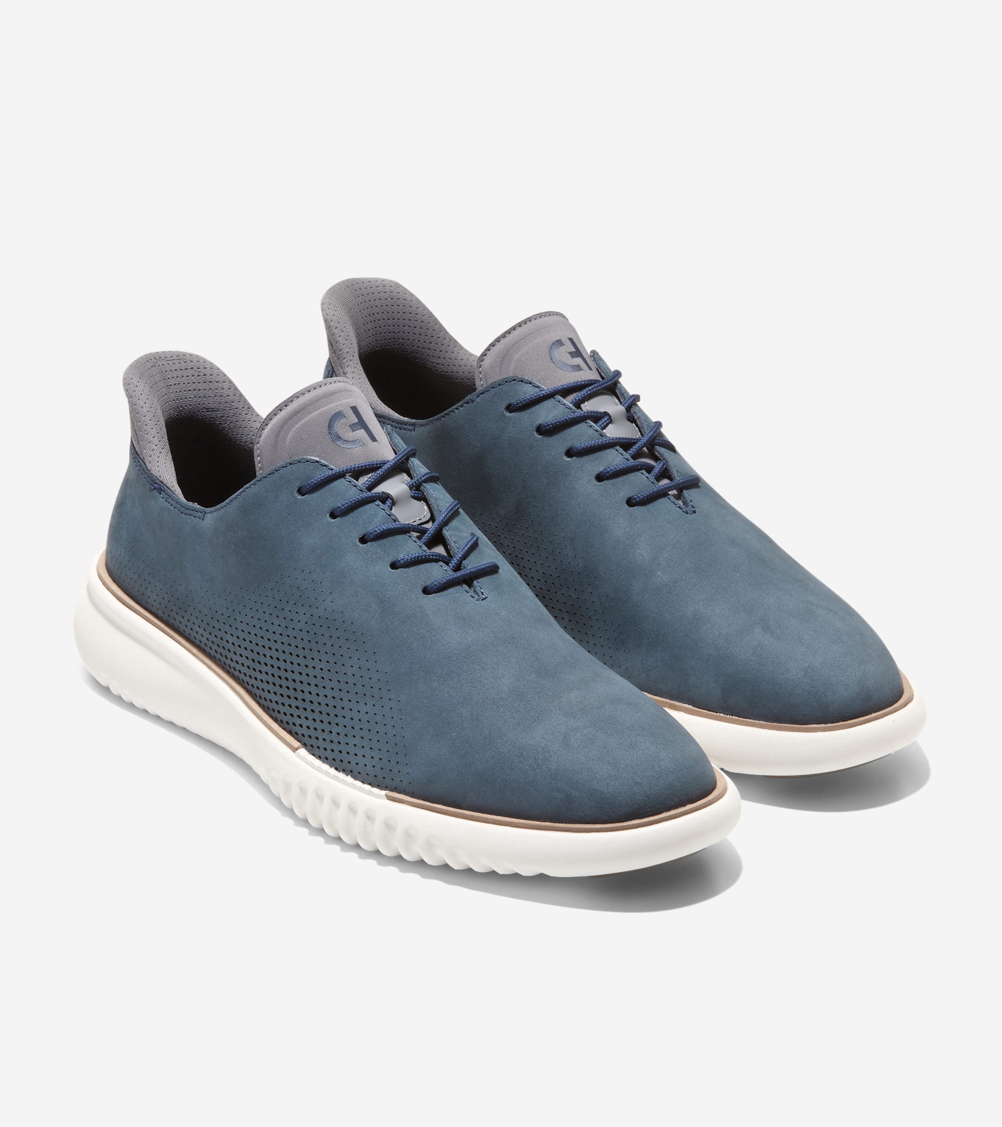 Men's 2.ZERØGRAND EVO Laser Quick-On Oxfords 穿孔牛津鞋