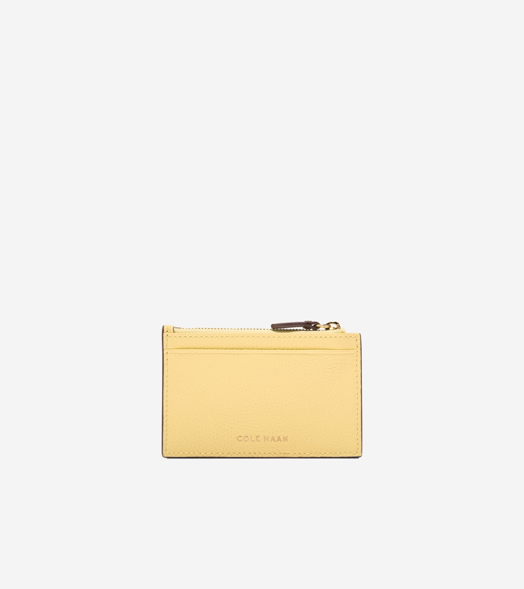 Women's Leather Zip Card Case 卡夾
