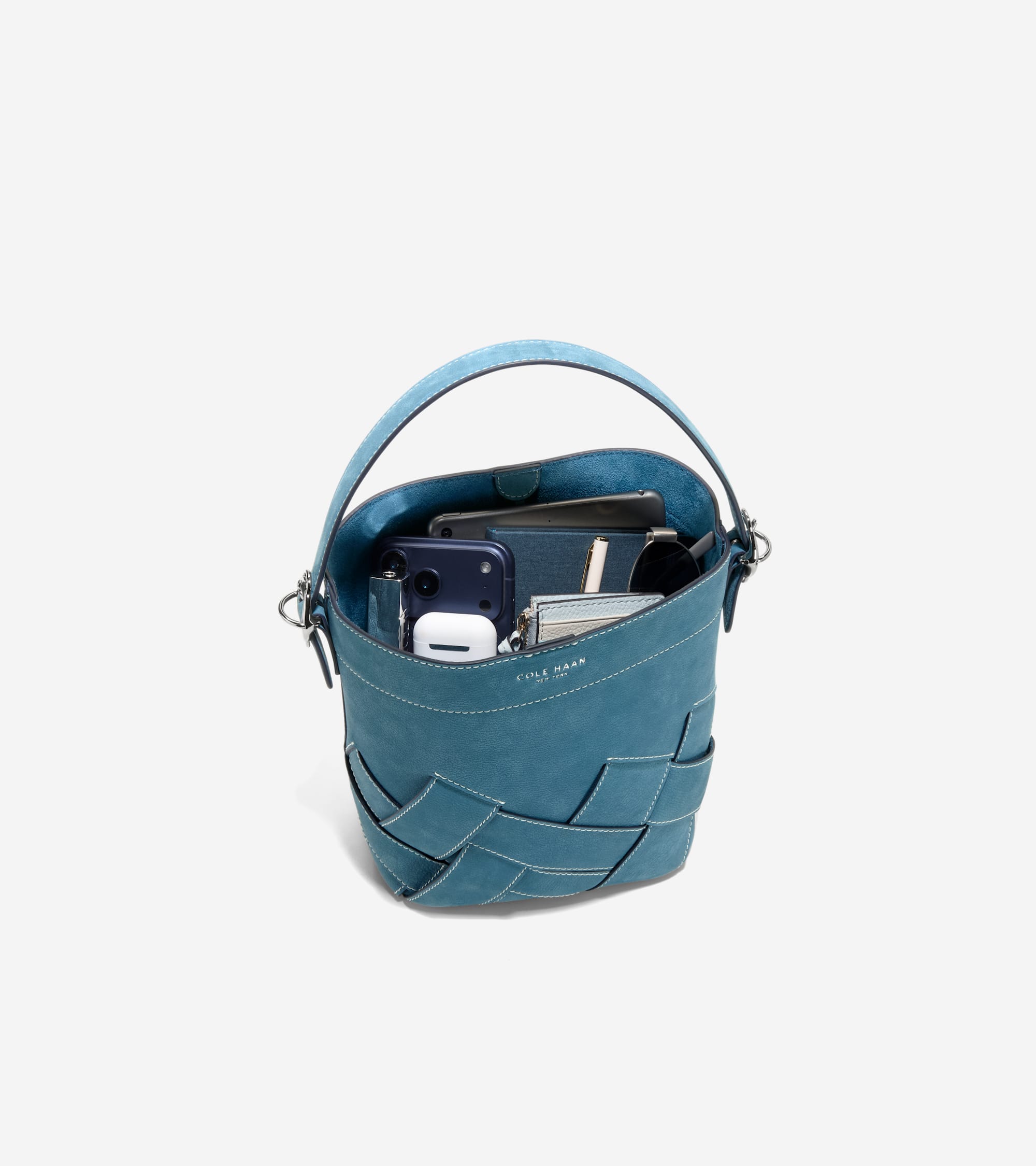 Alexandria Small Bucket Crossbody Bag 水桶包