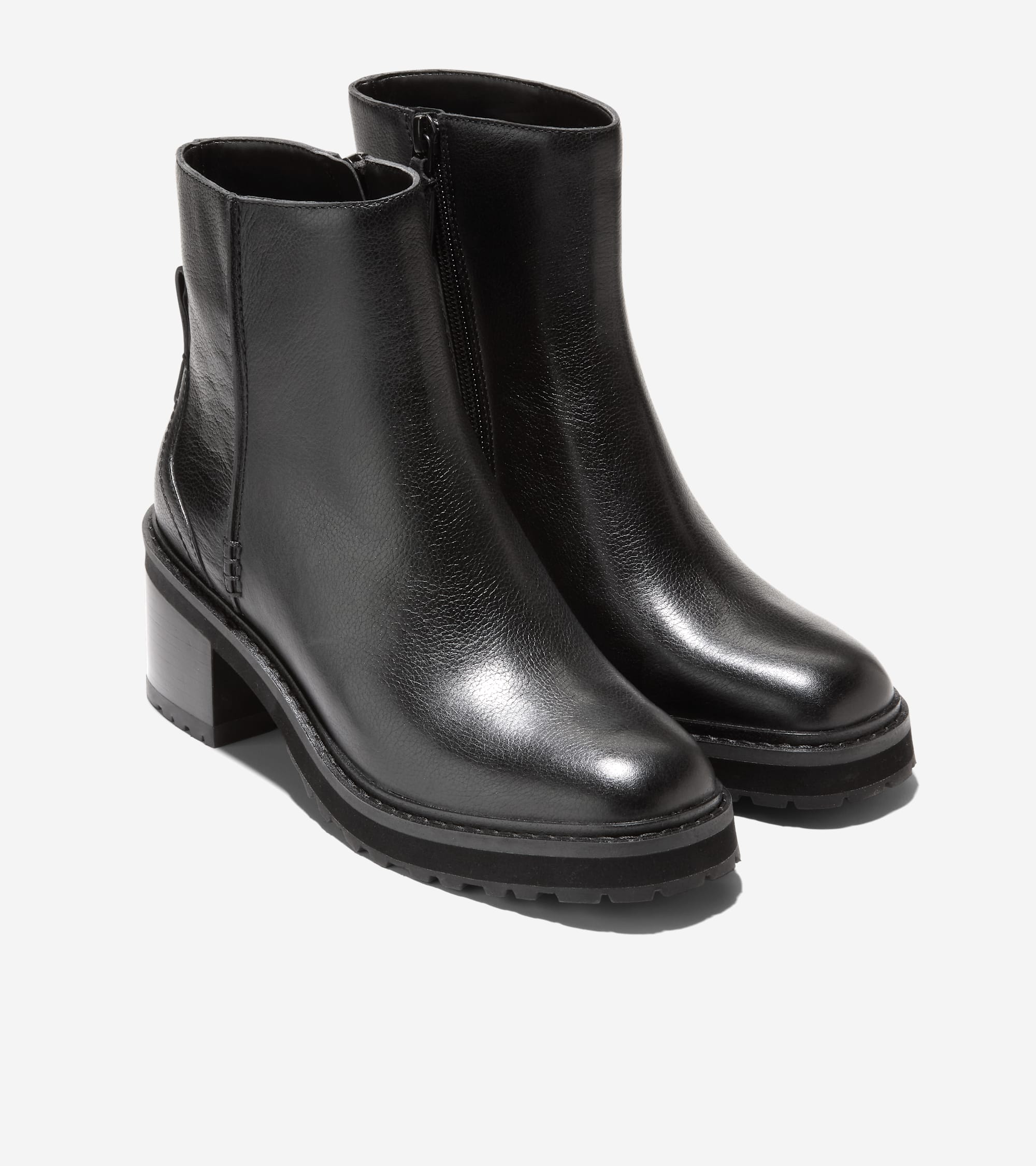Women's Gillian Waterproof Lug Boots 皮革短靴