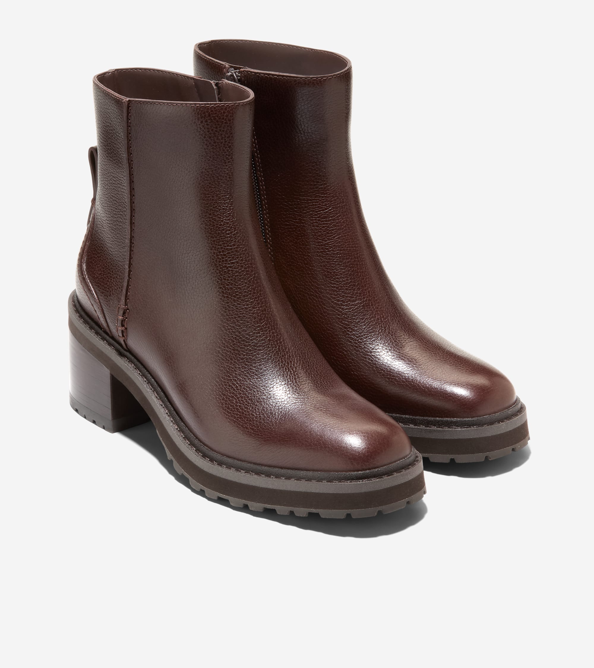 Women's Gillian Waterproof Lug Boots 皮革短靴