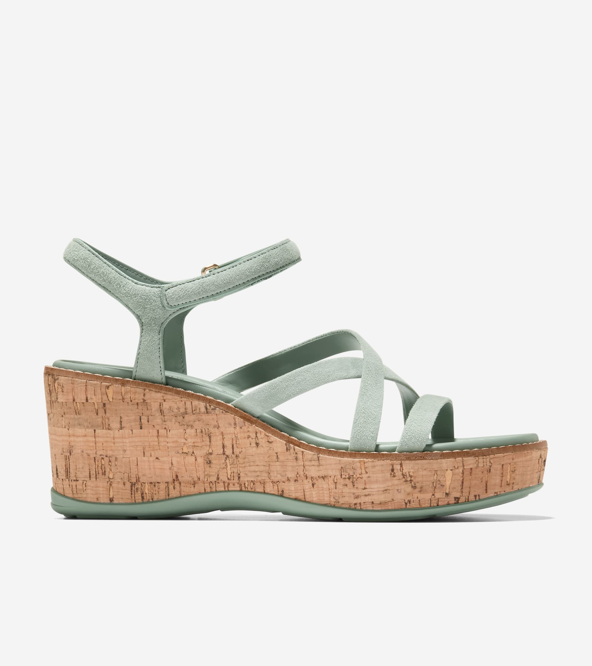 Women's GRAND AMBITION AZZURA STRAPPY WEDGE SANDALS 厚底楔型涼鞋