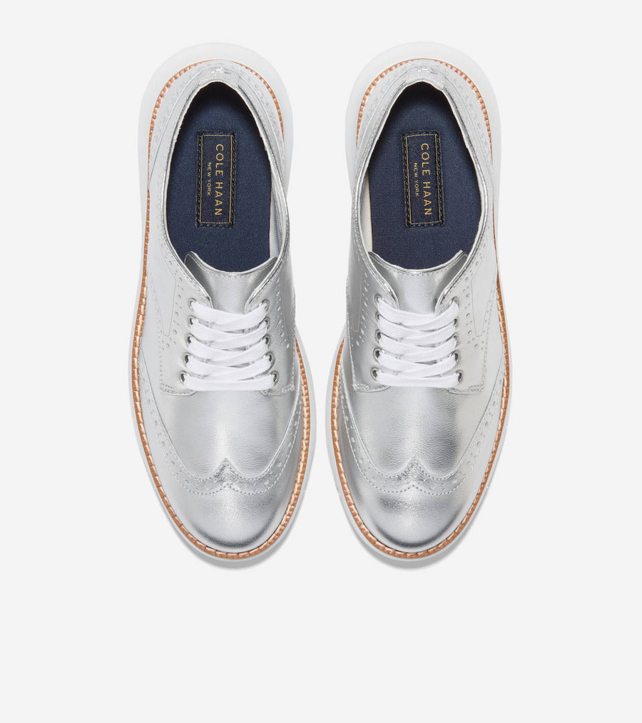 Women's ZERØGRAND Rexanna Wingtip Oxfords 牛津鞋